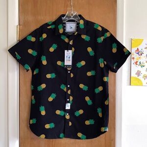 Denim & Flower S/S Buttondown Shirt